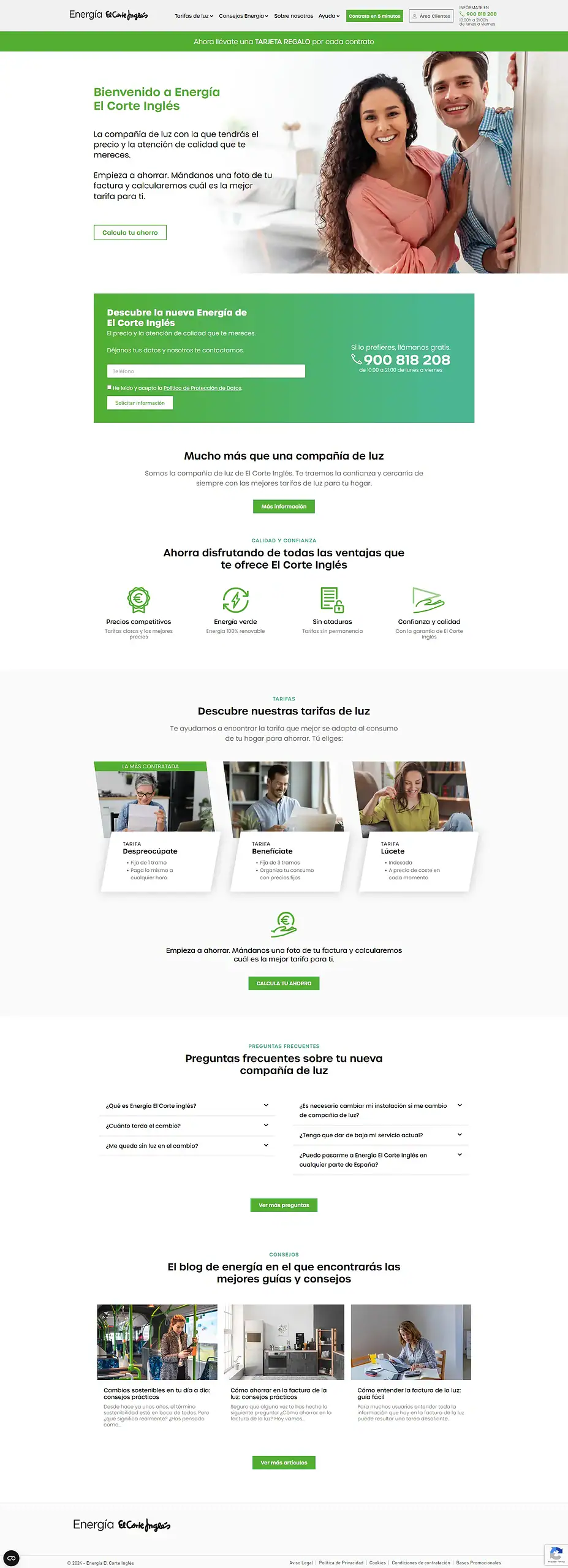 Energía El Corte Inglés